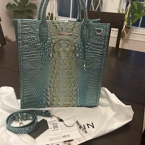 Barely used make me an offer Brahmin Seafoam large handbag
